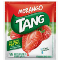 Suco em po de Morango  - Strawberry powder drink. 25g Tang