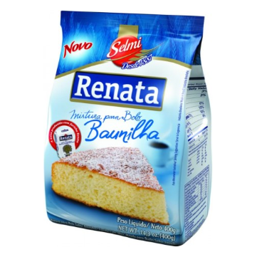 Vanilla Cake Mixture. Mistura p/Bolo Baunilha  - Vanilla Cake mix - 400gr - Renata