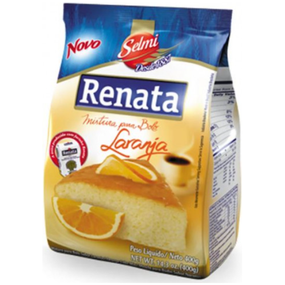 Mistura p/Bolo Laranja  Orange Cake mix 400gr - Renata