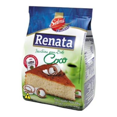 Mistura p/Bolo Coco  cake mix 400gr - Renata