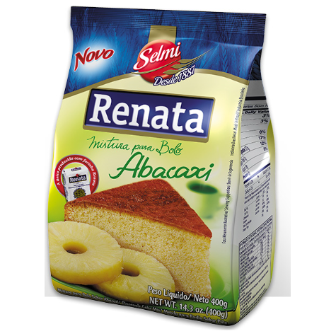 Mistura p/Bolo Abacaxi  Pineapple Cake mix - 400g