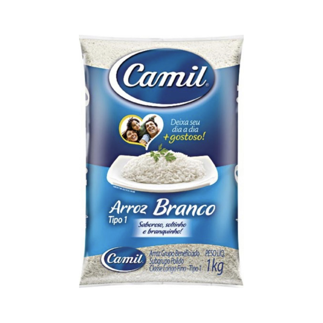 Camil White Branco Rice 1Kg