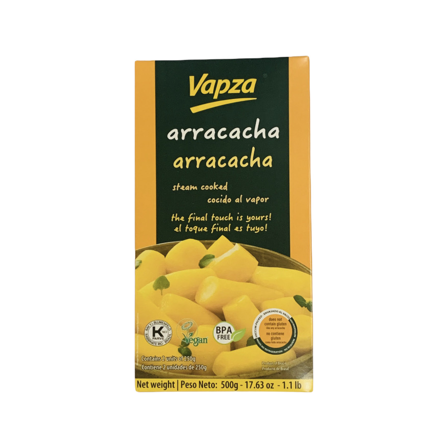 Vapza Mandioca / Steam Cooked Arraacha 500g-