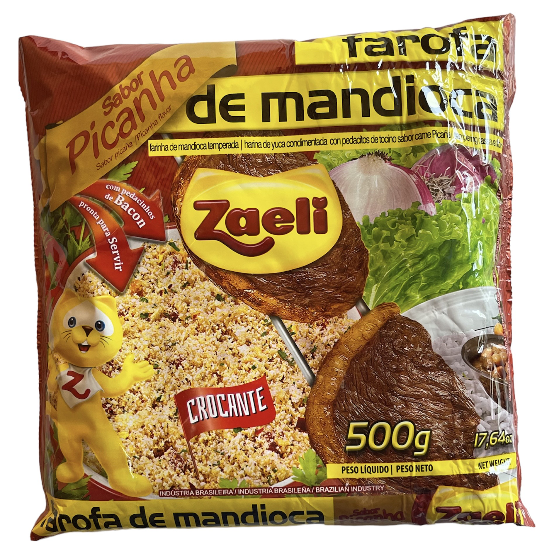 Zaeli Farofa de Mandioca / Cassava Picanha Based Farofa 500g