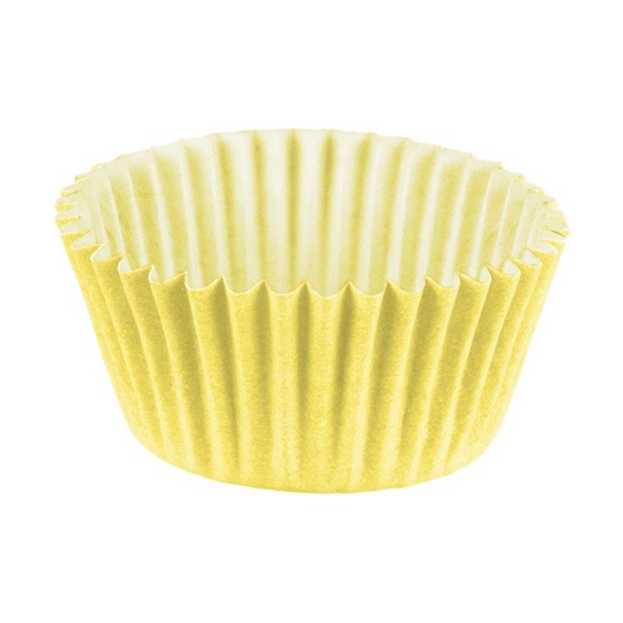 Made4u Forminha p/ doces / Confectionary  Baskets Yellow Light (100 baskets)