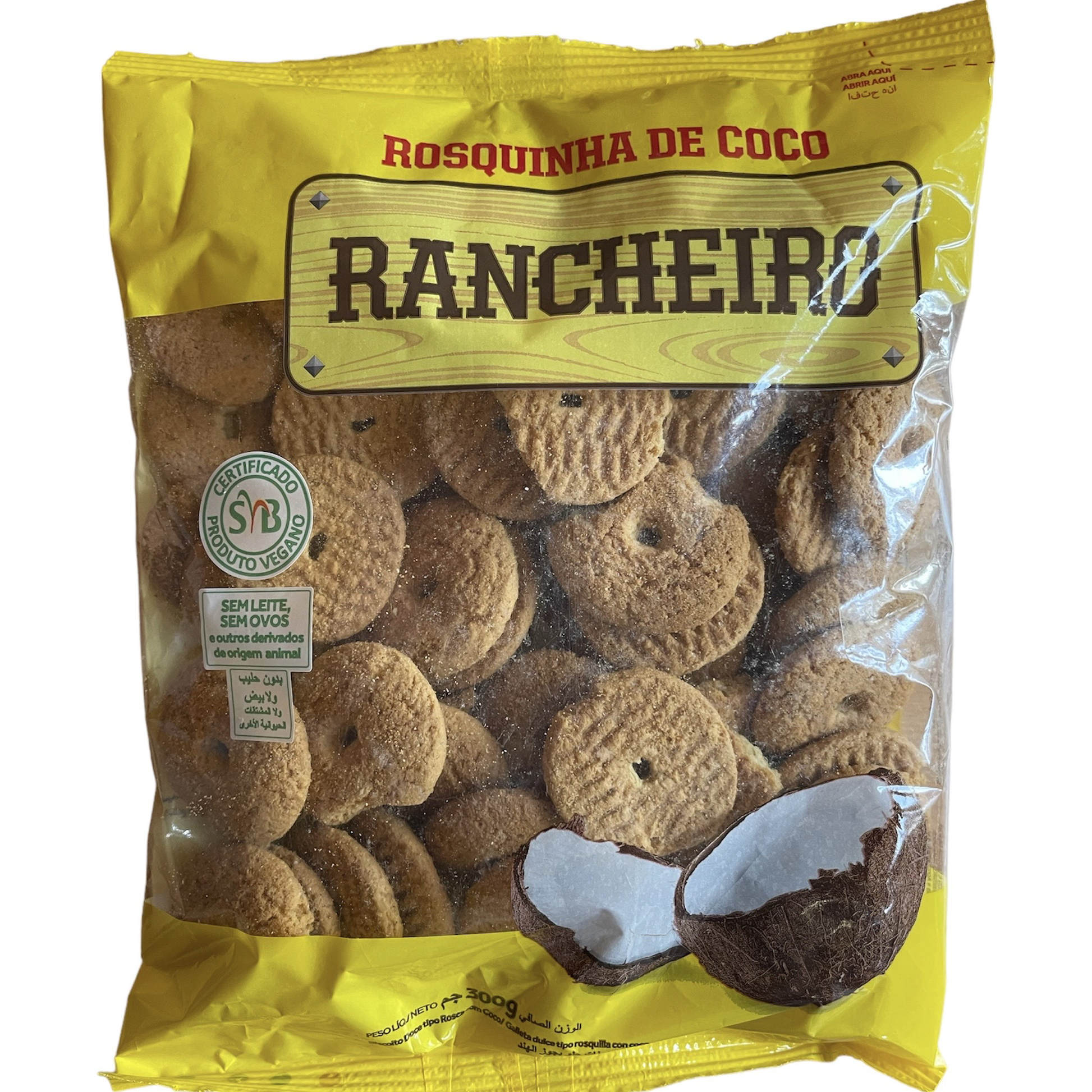 Rosquinha de Coco - Coconut biscuits Rancheiro 300g